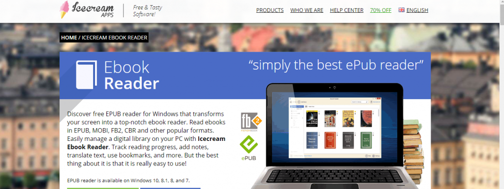 icecream ebook reader