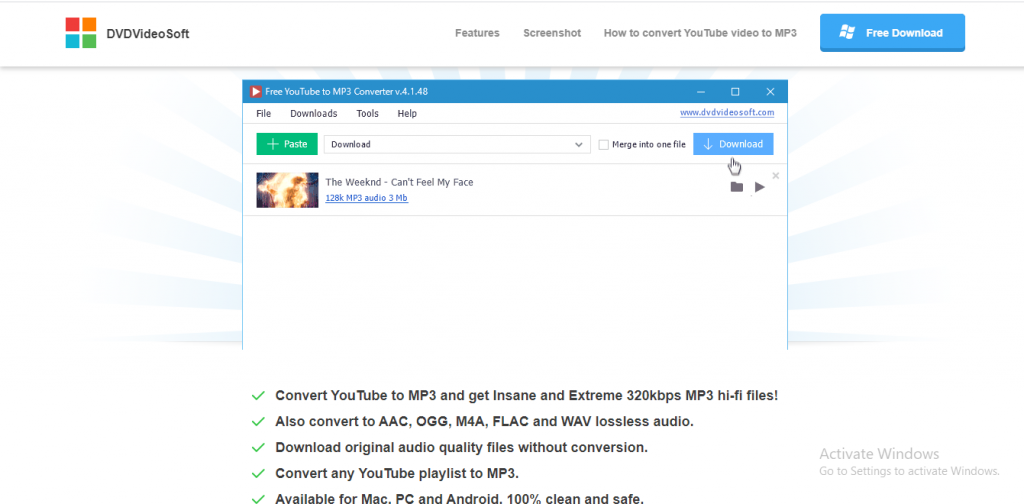 Free YouTube to MP3 Converter